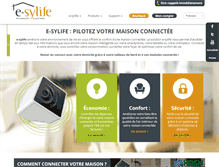 Tablet Screenshot of e-sylife.com